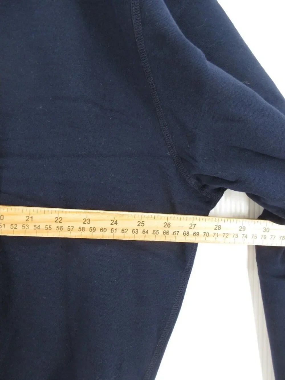 VINTAGE Polo Ralph Lauren Sweatshirt XL Navy Pullover Blank Pony 90s *